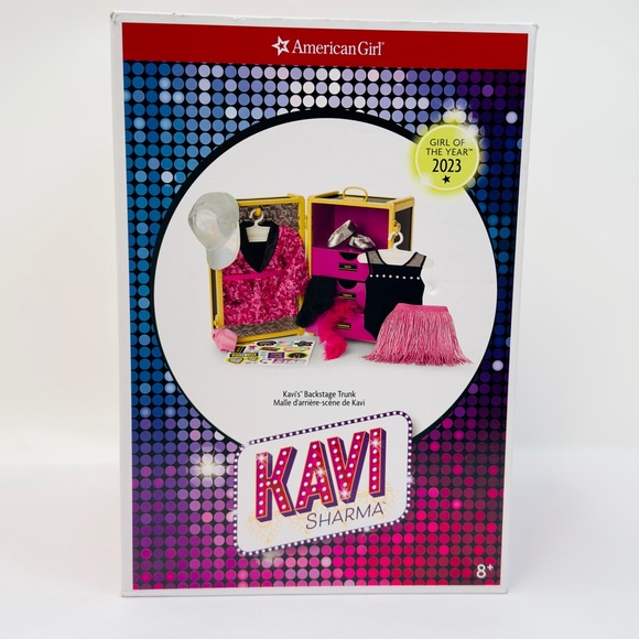 American Girl Kavi's Sharma Backstage Theater Trunk- Girl of the Year 2023 NEW - Picture 7 of 16